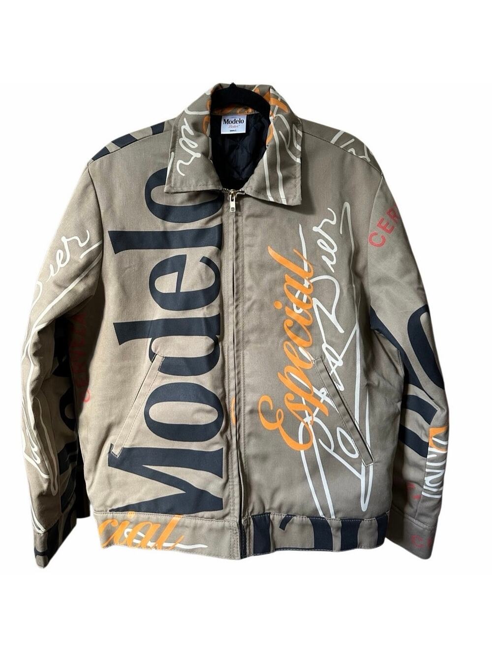Better Gift Shop & Modelo Work Jacket Size Small Unisex Modelo Beer Logo